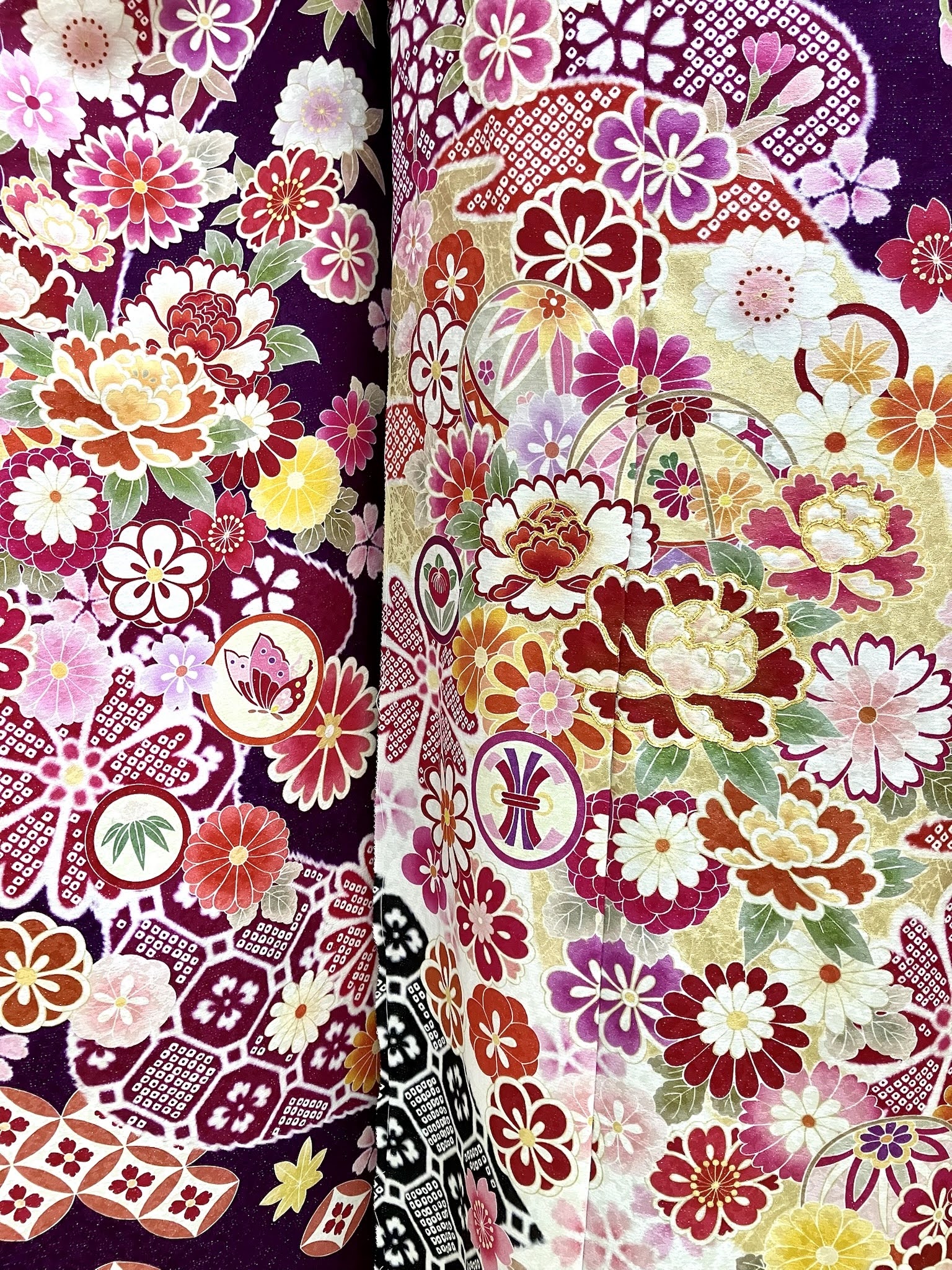 紫振袖　鶴岡酒田　山形